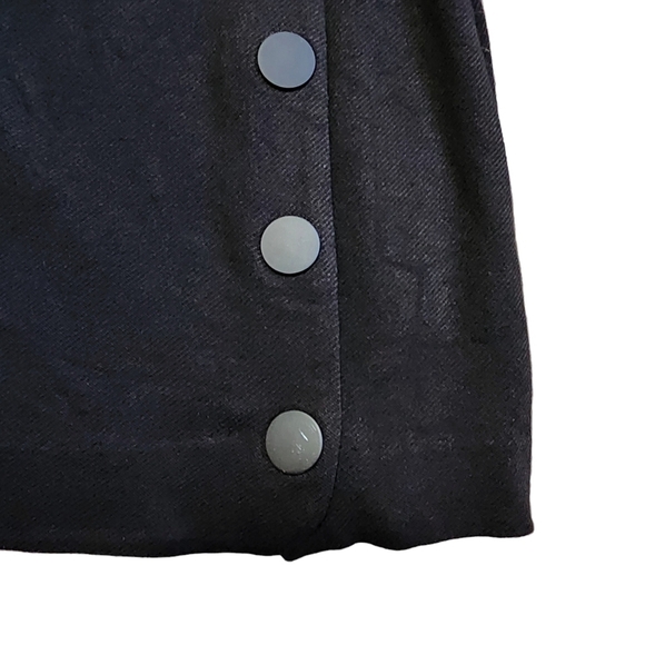 CAbi Structured Black Button Blouse - Large - Picture 7 of 10